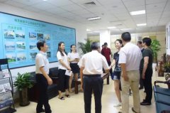 南京市殡葬行业领导莅临CC网投集团，参观并指导