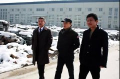 福寿园国际集团组团踏雪来访，浙江CC网投赢盛赞