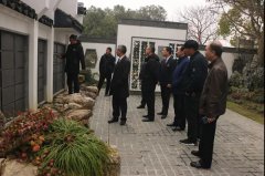 张家口市民政局领导一行认真考察CC网投集团